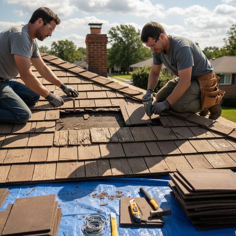 Cedar Shingles Roof Replacement