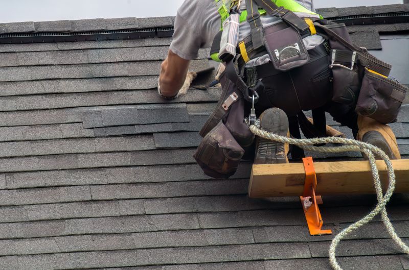 Roofing Expert at Work
